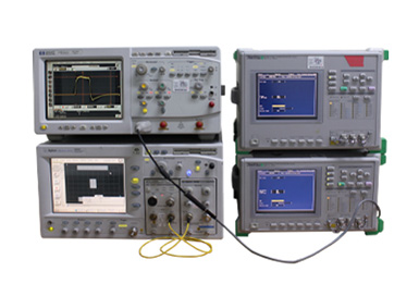 Optical fiber communication calibration system